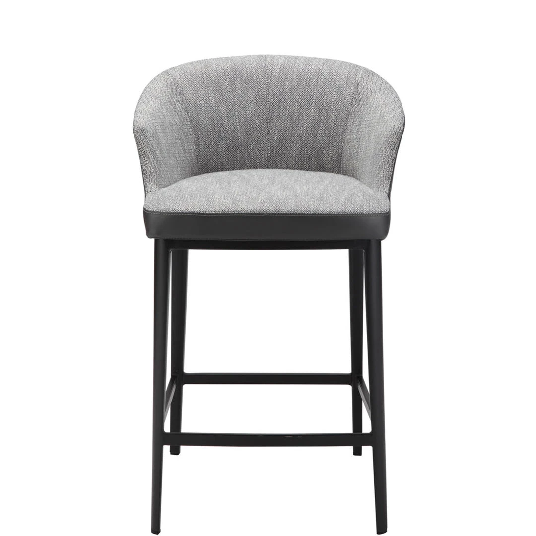 MOES Kitchen + Dining BECKETT COUNTER STOOL: GREY 1 MOES Kitchen + Dining BECKETT COUNTER STOOL: GREY