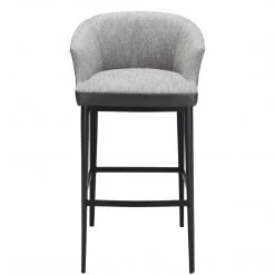 MOES BECKETT BAR STOOL: GREY Kitchen + Dining
