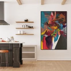 L ART Wall Art "ELECTRIFY" CANVAS ART