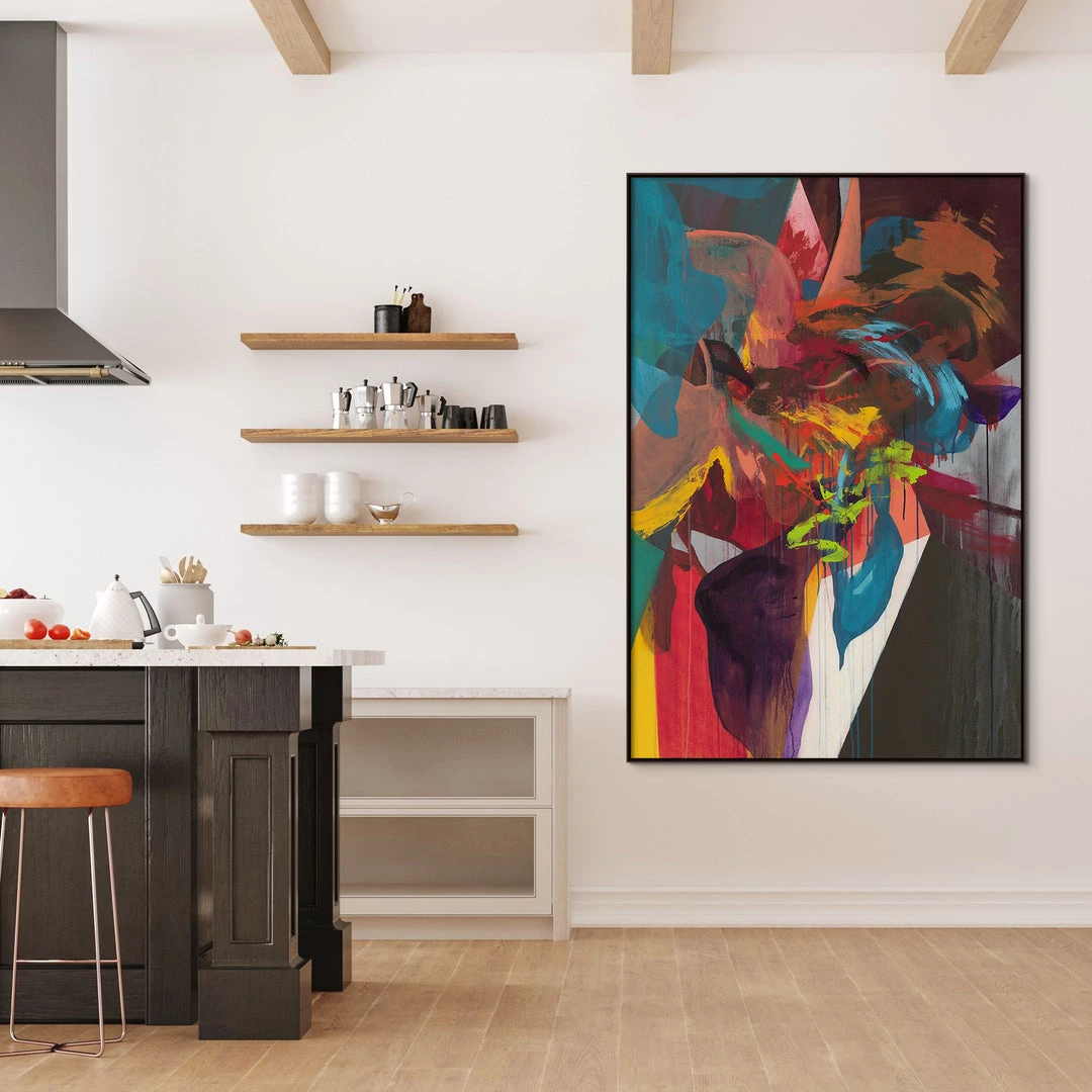 L ART Wall Art "ELECTRIFY" CANVAS ART 2 L ART Wall Art "ELECTRIFY" CANVAS ART