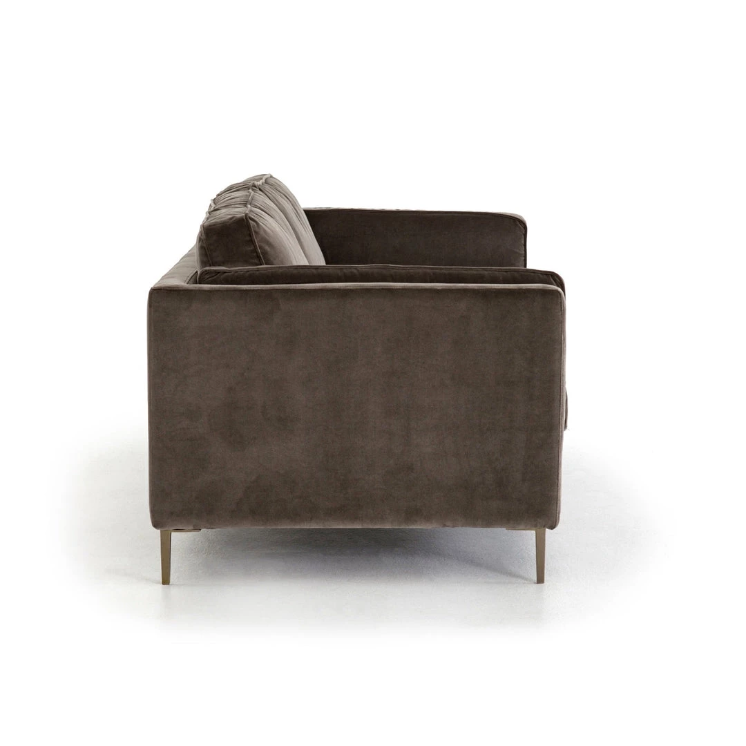 FOUR HANDS EMERY SOFA: BIRCH-GREY VELVET Furniture 3 FOUR HANDS EMERY SOFA: BIRCH-GREY VELVET Furniture