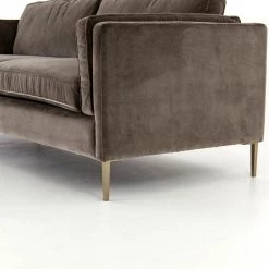 FOUR HANDS EMERY SOFA: BIRCH-GREY VELVET Furniture 15 FOUR HANDS EMERY SOFA: BIRCH-GREY VELVET Furniture