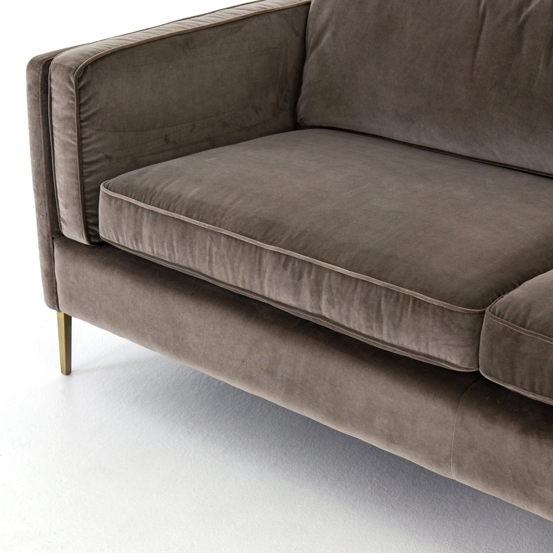 FOUR HANDS EMERY SOFA: BIRCH-GREY VELVET Furniture 9 FOUR HANDS EMERY SOFA: BIRCH-GREY VELVET Furniture