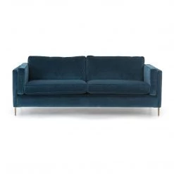 FOUR HANDS Furniture EMERY SOFA: SAPPHIRE BAY VELVET