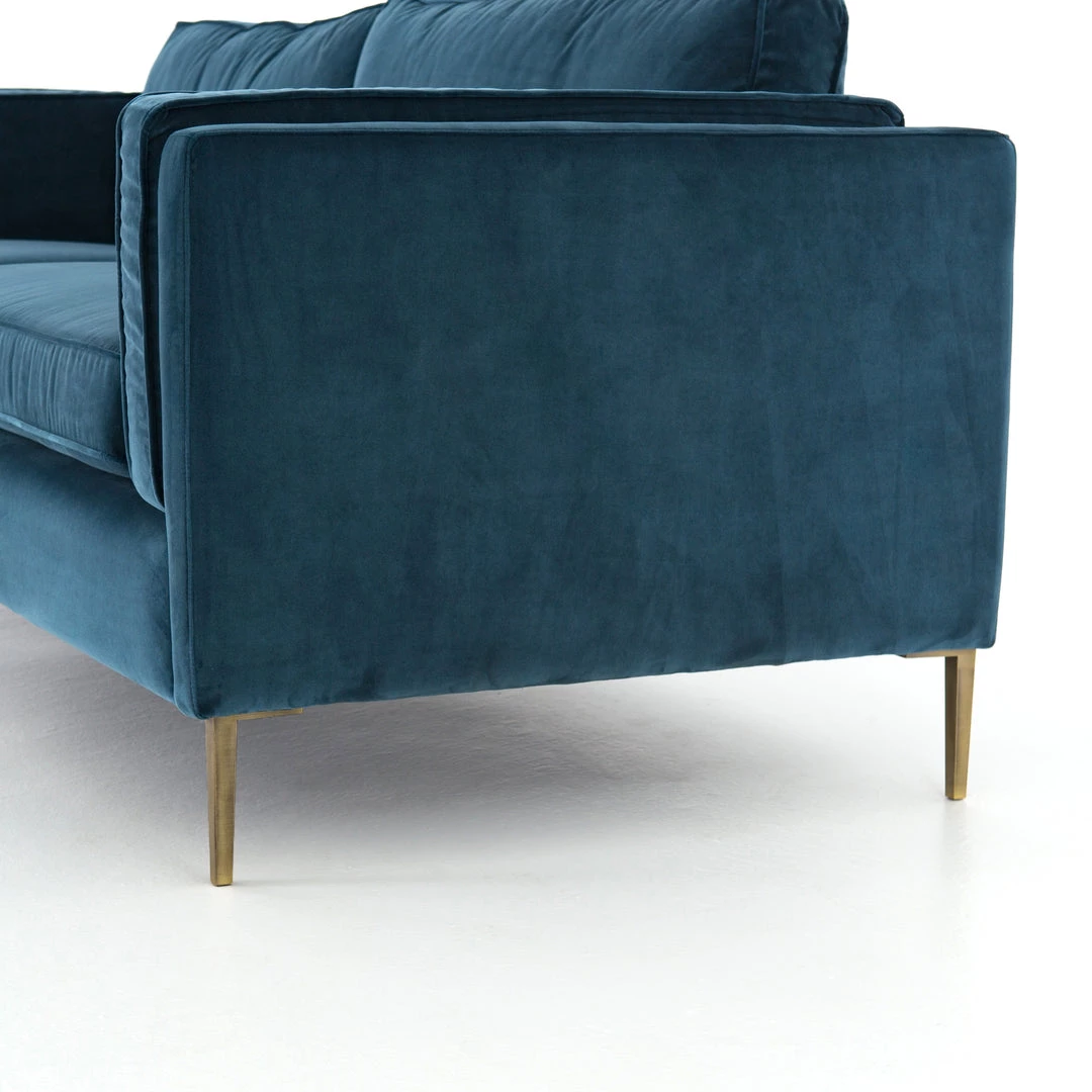FOUR HANDS Furniture EMERY SOFA: SAPPHIRE BAY VELVET 6 FOUR HANDS Furniture EMERY SOFA: SAPPHIRE BAY VELVET