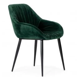VIG Furniture EMILE GREEN VELVET DINING CHAIR