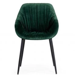 VIG Furniture EMILE GREEN VELVET DINING CHAIR