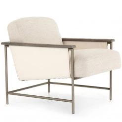 FOUR HANDS ENCINO BISQUE ARM CHAIR
