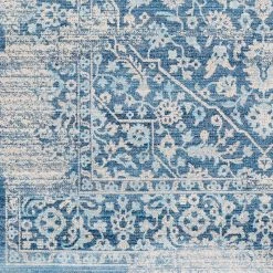 SURYA ETHELDE RUG: DENIM