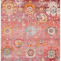 SURYA EDEN RUG: PINK ROSE