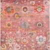 SURYA EDEN RUG: PINK ROSE