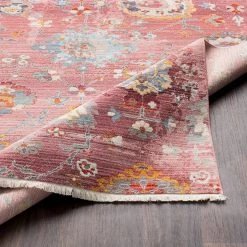SURYA EDEN RUG: PINK ROSE