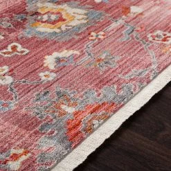 SURYA EDEN RUG: PINK ROSE