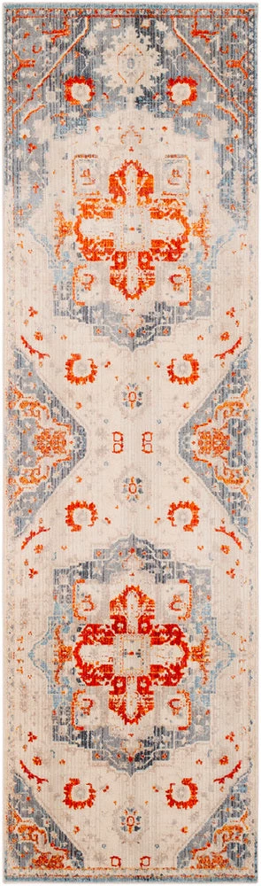 SURYA ETTA RUG: GREY, ORANGE 5 SURYA ETTA RUG: GREY, ORANGE