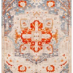 SURYA ETTA RUG: GREY, ORANGE 10 SURYA ETTA RUG: GREY, ORANGE