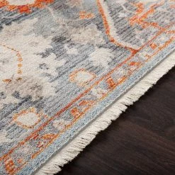 SURYA ETTA RUG: GREY, ORANGE 15 SURYA ETTA RUG: GREY, ORANGE