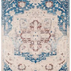 SURYA ETTA RUG: DENIM, GREY