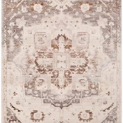 SURYA ETTA RUG: TAUPE, GREY