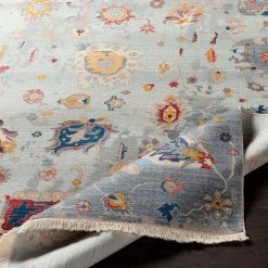 SURYA ELANIE RUG: AQUA MULTI