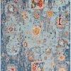 SURYA ELANIE RUG: BLUE MULTI