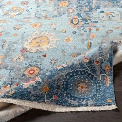SURYA ELANIE RUG: BLUE MULTI