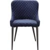 MOES ETTA DINING CHAIR: DARK BLUE Kitchen + Dining