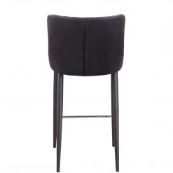 MOES Kitchen + Dining ETTA COUNTER STOOL: DARK GREY