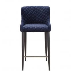MOES ETTA COUNTER STOOL: DARK BLUE