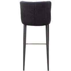 MOES ETTA BAR STOOL: DARK GREY Kitchen + Dining