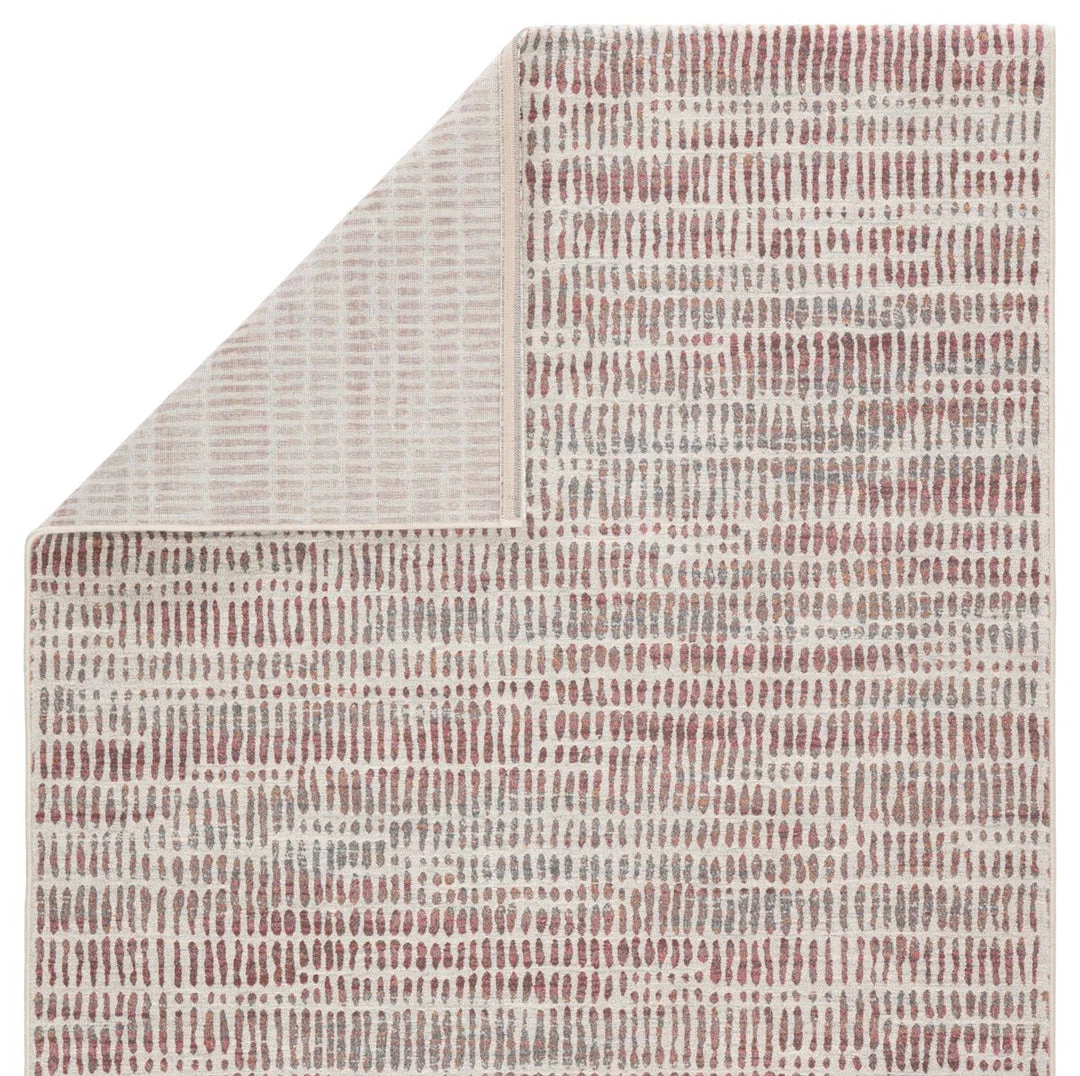 JAIPUR ESCAPE RUG: ASH, RASPBERRY WINE 3 JAIPUR ESCAPE RUG: ASH, RASPBERRY WINE