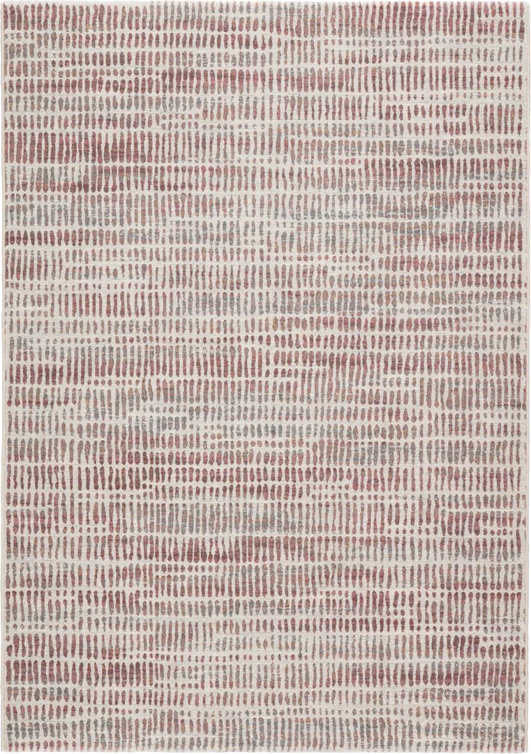 JAIPUR ESCAPE RUG: ASH, RASPBERRY WINE 1 JAIPUR ESCAPE RUG: ASH, RASPBERRY WINE