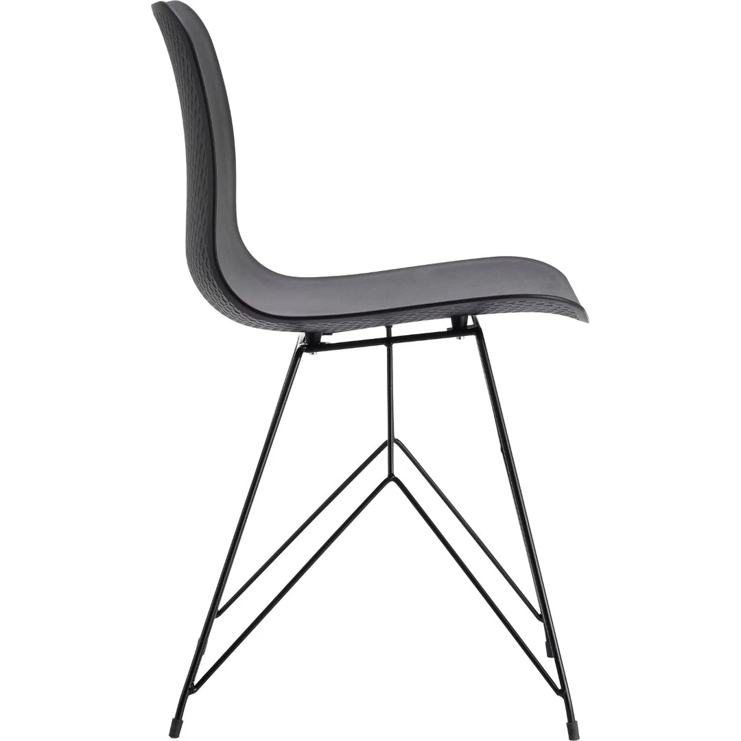 MOES ESTERNO OUTDOOR DINING CHAIR: BLACK | SET OF 2 3 MOES ESTERNO OUTDOOR DINING CHAIR: BLACK | SET OF 2