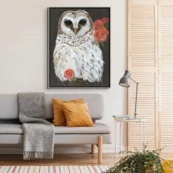 L ART "ESTHER THE OWL" CANVAS ART Wall Art