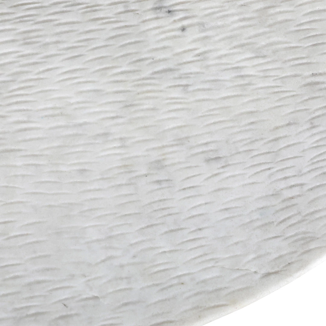 MOES ETCHED ROUND WHITE MARBLE COFFEE TABLE Furniture 7 MOES ETCHED ROUND WHITE MARBLE COFFEE TABLE Furniture