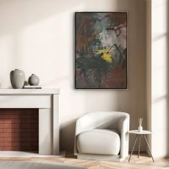 L ART "EVERYTHING FAMILIAR" CANVAS ART