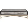 MOES Furniture MAKO SHAGREEN COFFEE TABLE