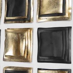 UTTERMOST FAIR AND SQUARE SHADOW BOX WALL ART Wall Sculptures + Decor