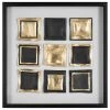 UTTERMOST FAIR AND SQUARE SHADOW BOX WALL ART Wall Sculptures + Decor