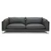 VIG Furniture FALCO DARK GREY LEATHER SOFA