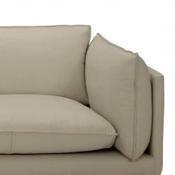 VIG FALCO TAUPE LEATHER SOFA