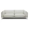VIG FALCO WHITE LEATHER SOFA