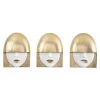 PHILLIPS COLLECTION FASHION FACES WALL TILES | SET OF 3 Wall Sculptures + Decor