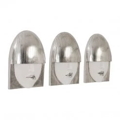 PHILLIPS COLLECTION Wall Sculptures + Decor FASHION FACES WALL TILES | SET OF 3