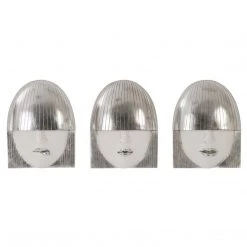 PHILLIPS COLLECTION Wall Sculptures + Decor FASHION FACES WALL TILES | SET OF 3