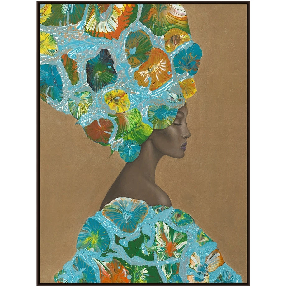 L ART "FASHION IN BLOOM" CANVAS ART Wall Art 2 L ART "FASHION IN BLOOM" CANVAS ART Wall Art