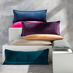SURYA FAVORITE VELVET LUMBAR PILLOWS Pillows + Decor