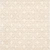 SURYA FEZ HAND KNOTTED WOOL RUG: WHEAT