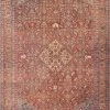 LOLOI FILIPA VINTAGE PRINT RUG: TERRACOTTA MULTI