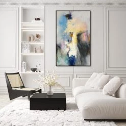 L ART Wall Art "FIRST LIGHT V" CANVAS ART