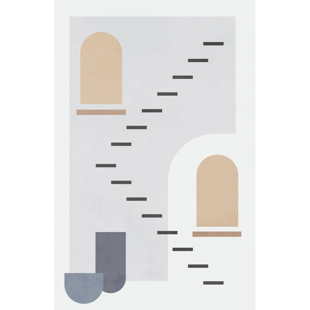 L ART Wall Art "FLATS" CANVAS ART DIPTYCH 3 L ART Wall Art "FLATS" CANVAS ART DIPTYCH